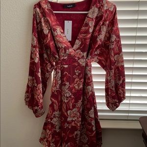Vici burgundy dress. New with tags.